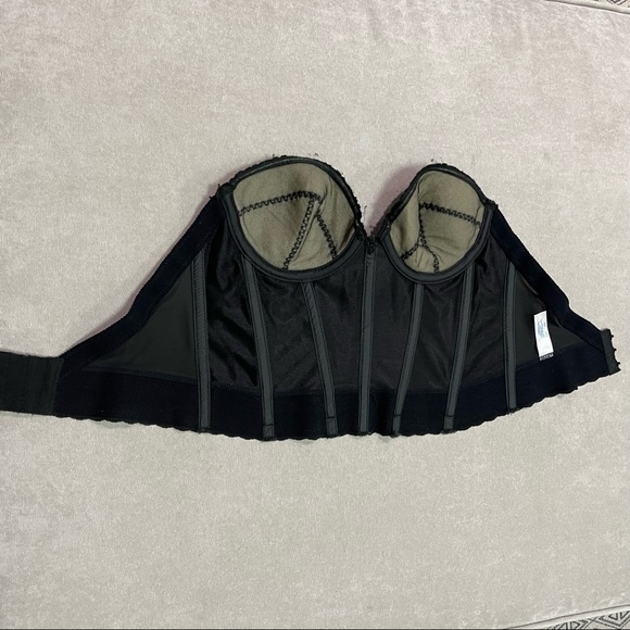 Adonna corset size 34B. Structured corset with underwire. Black - Picture 4 of 6